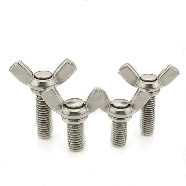 Винт бабочка из нержавеющей стали 304 винт M3/4/5/6/8|Дверные зажимы стали| |