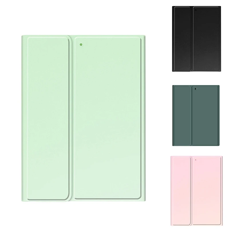 Для iPad Pro 11 2020 Беспроводная клавиатура Bluetooth со слотом для ручки и кожаный чехол