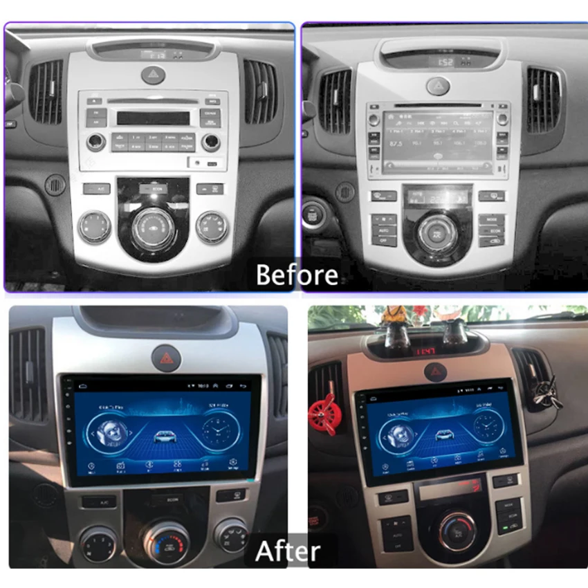 Автомобильный радиоприемник Android мультимедийный плеер для Kia Forte Koup Cerato 2009 ~ 2013