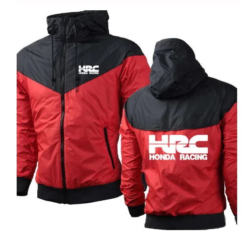 

2020 new Hoodies Men HRC Car Logo Print Spring Autumn Casual Sweatshirt Mens zipper Jacket Sweatshirts Man Hoody