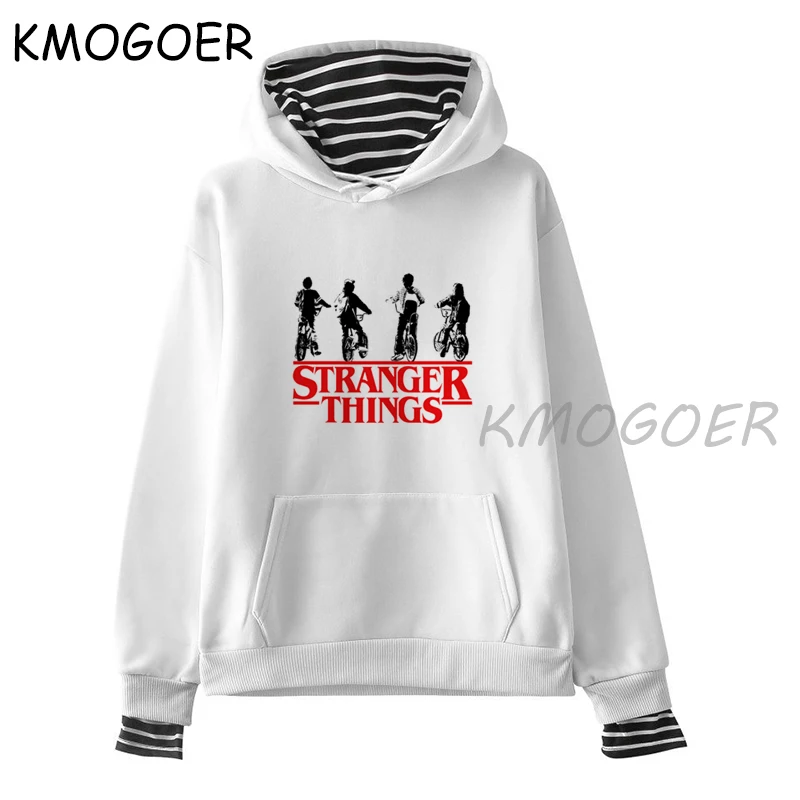 

Kawaii Stranger Things3 Hoody Unisex Women Funny Print Comfortable Streetwear Tops Harajuku Casual Creative Autumn Pullovers