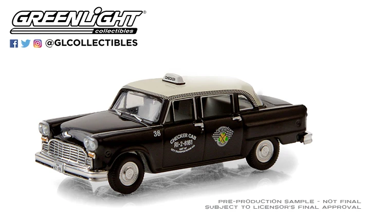 GreenLight 1:64 1963 шахматный мотор Marathon A11 модель автомобиля из сплава металлические