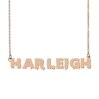 harleigh ame necklace custom name necklace for women girls best friends birthday wedding christmas mother days gift
