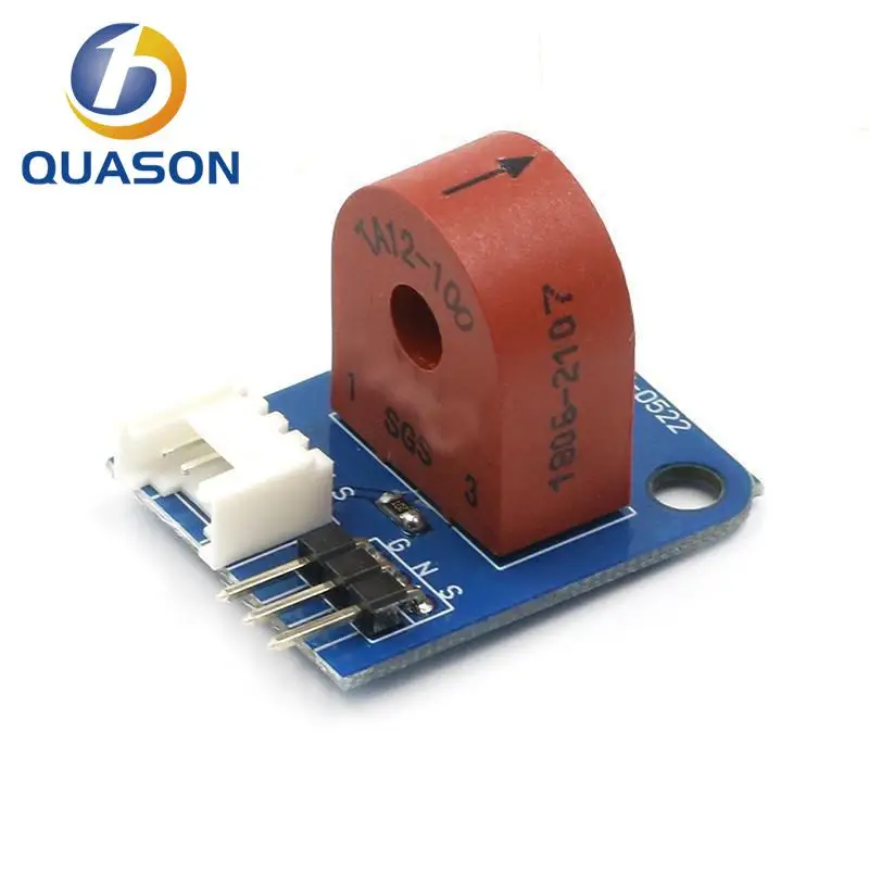 Модуль аналогового измерителя тока переменного 0 ~ 5A Плата датчика амперметра для