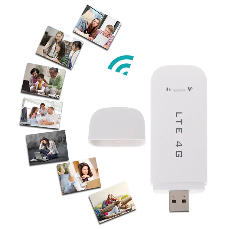 TIANJIE 4G USB wifi модем сетевой ключ универсальный разблокированный 4G lte usb МОДЕМ wifi 4G сетевой адаптер с слотом для sim-карты