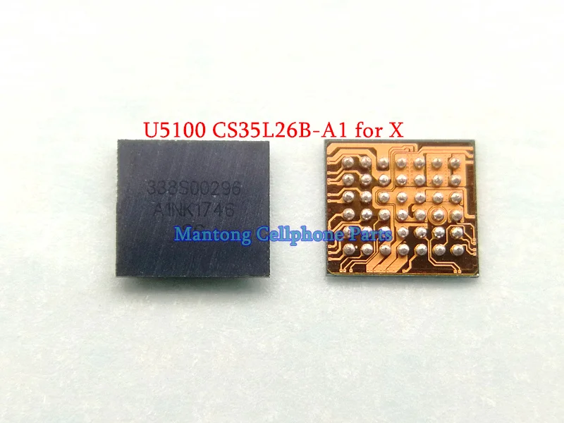 

10pcs/lot U5100 338S00296 CS35L26C-A1 For iphone X ARC DRIVER IC Chip