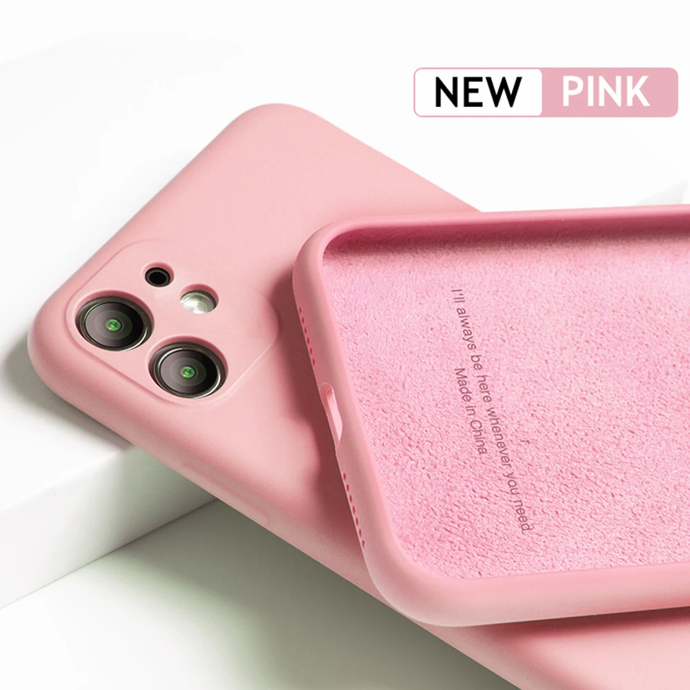 

For iPhone 11 Pro Max Original Silicone Liquid Phone Case Covers For iPhone X XR XS Max 8 7 6S 6 5 5S SE 2 2020 Phone Case Soft