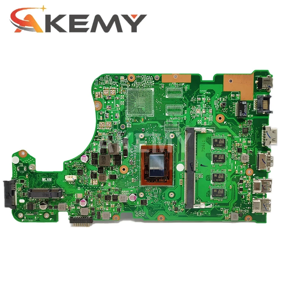 for asus x555qg x555q x555b x555bp k555b a555b x555qa x555ba mainboard motherboard a4 a6 a9 a10 cpu 8gb ram free global shipping