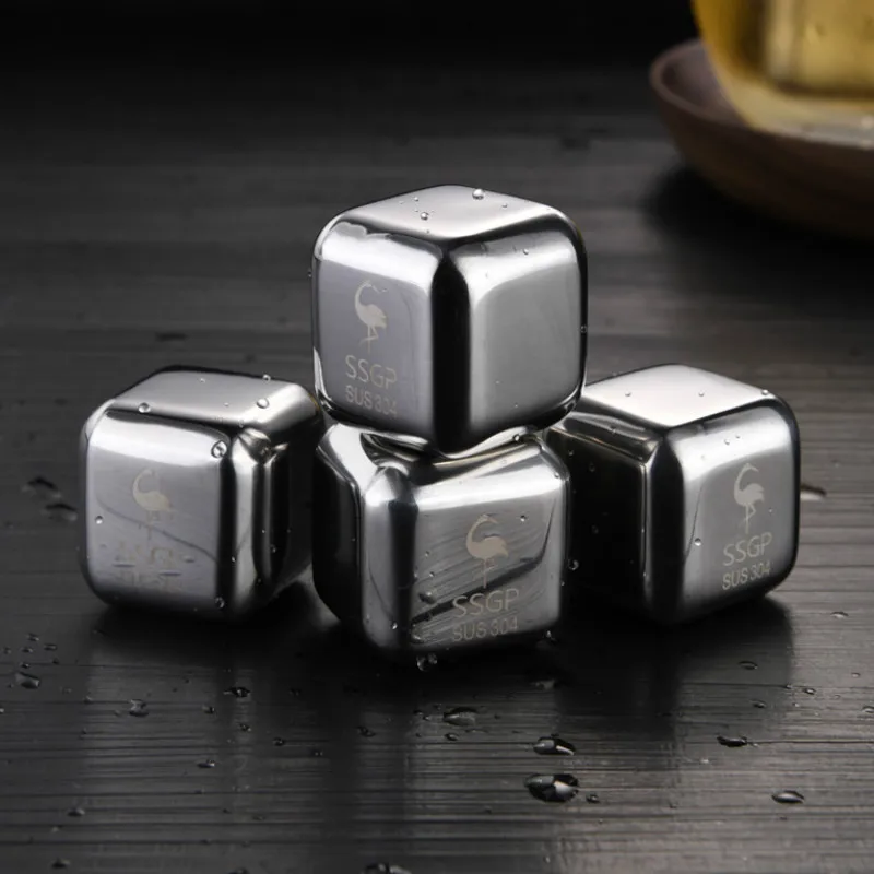 Кубики из нержавеющей стали 304 1 шт.|Охладители и холодильники для вина| |