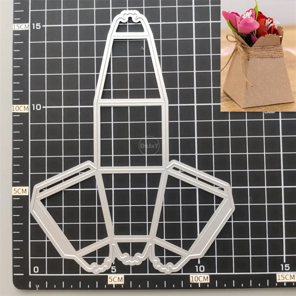 Новинка 2021 года квадратная коробка металлические Вырубные штампы сделай сам