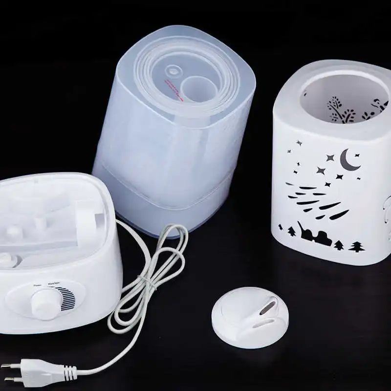

Oil Essential Diffuser Humidifier Air purifier Aroma Diffuser LED Carve Mist Maker for Home Office Baby Room Bedroom Spa