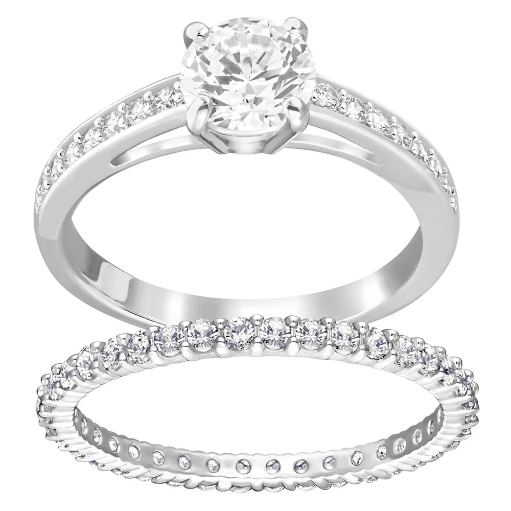 

Fashion Jewelry High Quality SWA 1:1 Classic New Exquisite Pink, Blue, Green, Red Charm Simple Women's Necklace Jewelry Set