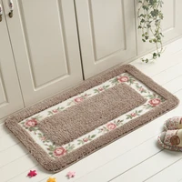 manufacturers direct sales super soft entrance mat bedroom doormat bathroom doormat antiskid absorbent foot mat