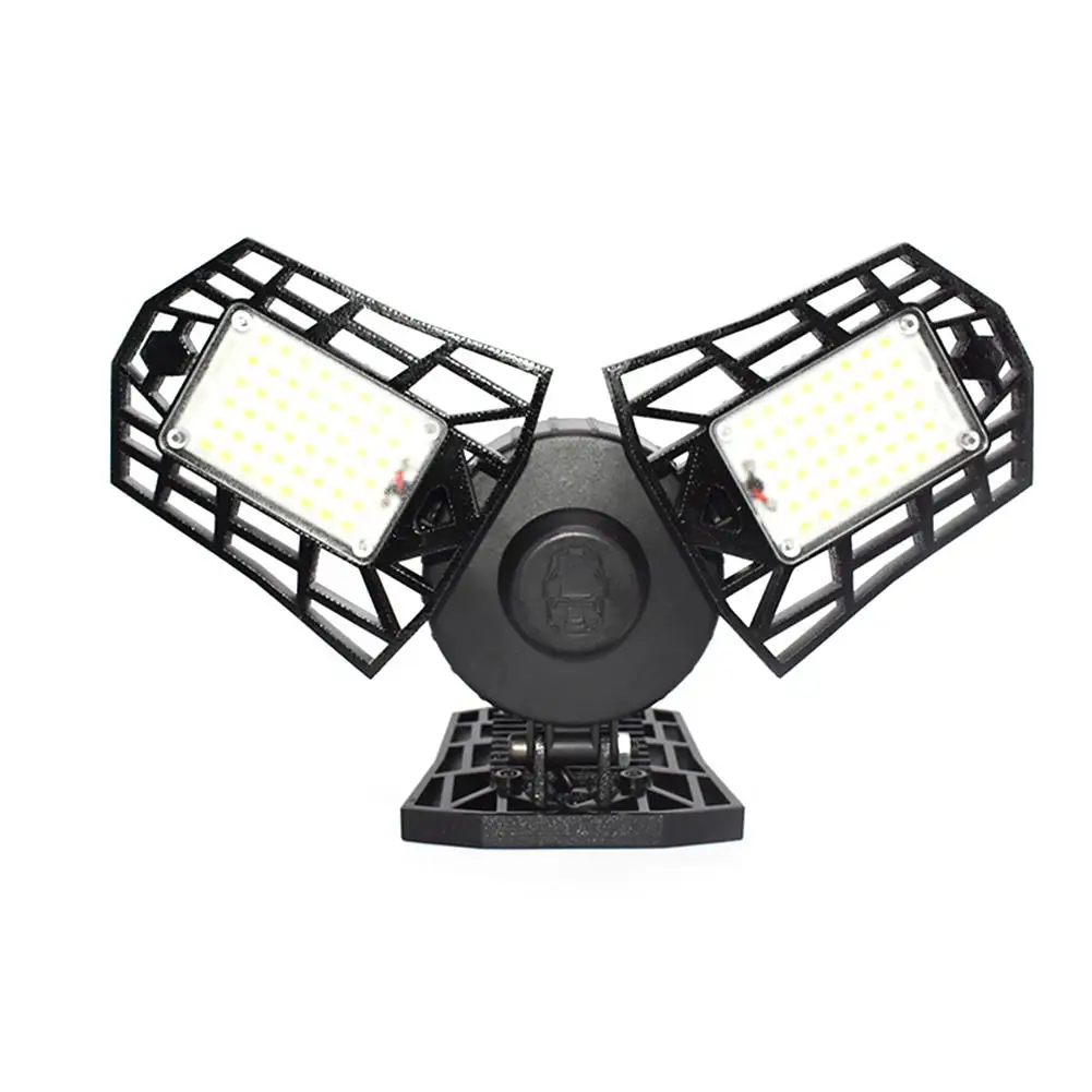 

E27 144LED Iron Man Deformation Folding Light Creative Chandelier Home Lighting for Office Garage Home Gymnasium