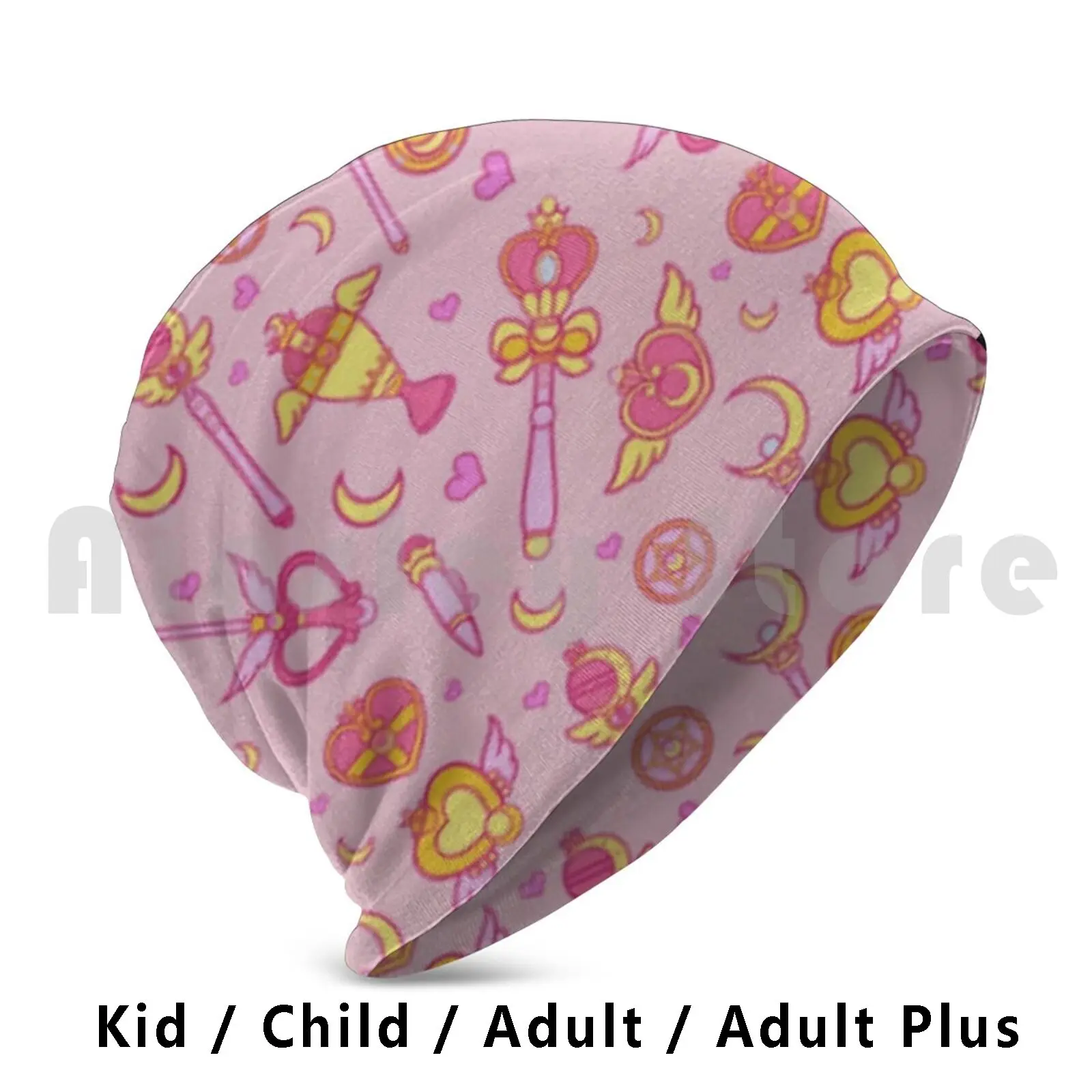 Абсолютная вязаная брошь в виде шапки Луны для персонала Cmpact