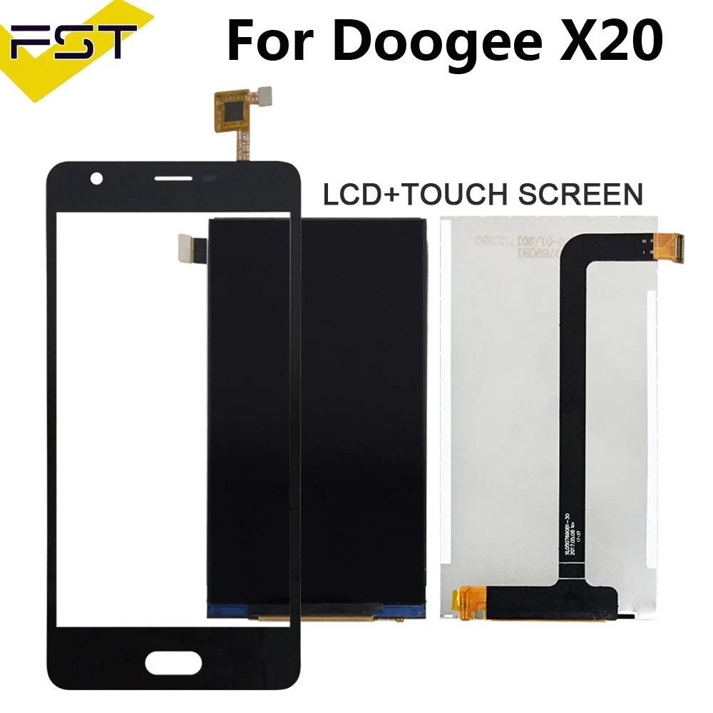 Для Doogee X20 X 20 ЖК дисплей + сенсорный экран дигитайзер для 5 0 дюймов фотоаксессуары