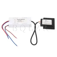 BQLZR AC100-240V вкл/выкл зеркало изолированный сенсорный выключатель TQ-301SW для лампы освещения
