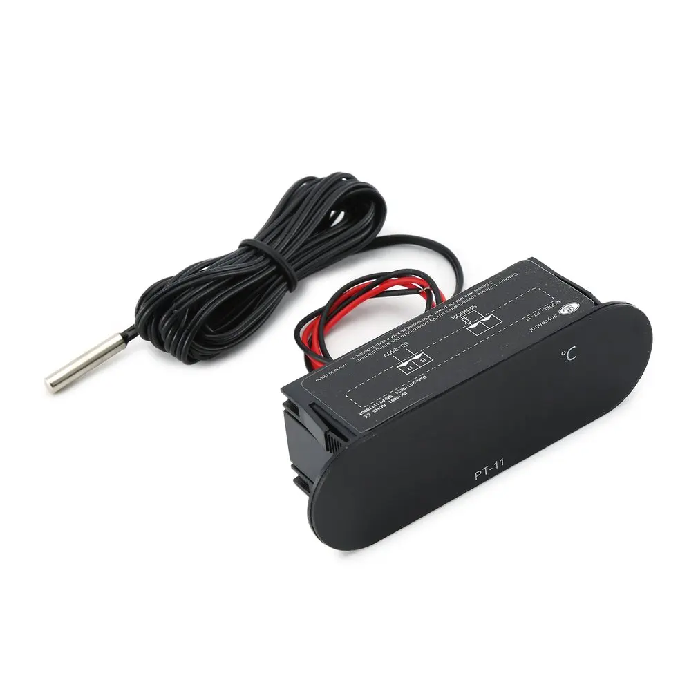 Мини цифровой ЖК внутренний встроенный термометр для холодильника электронный