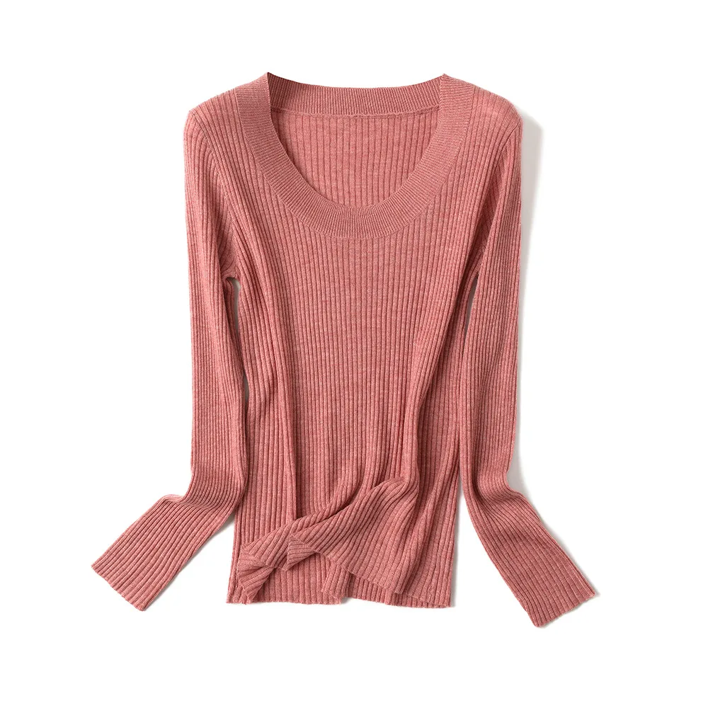 

2020 Autumn Winter Quality Sweater Women Uneck Sweater Knitted Pullover Female Sweater Casual Solid Sweaters Top кофта женская