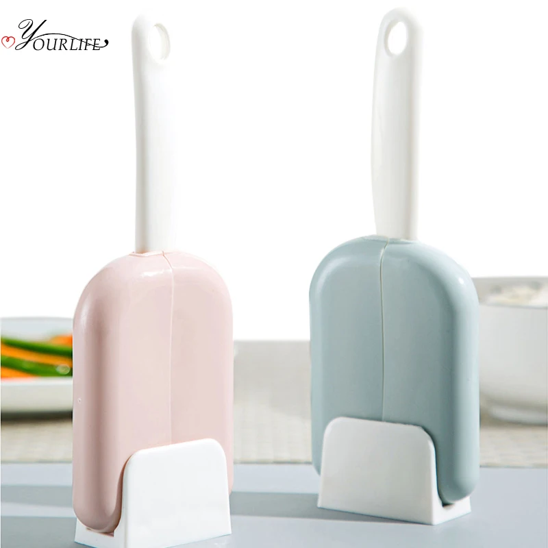 Креативная Вертикальная рисовая ложка OYOURLIFE с крышкой автоматическое открытие и