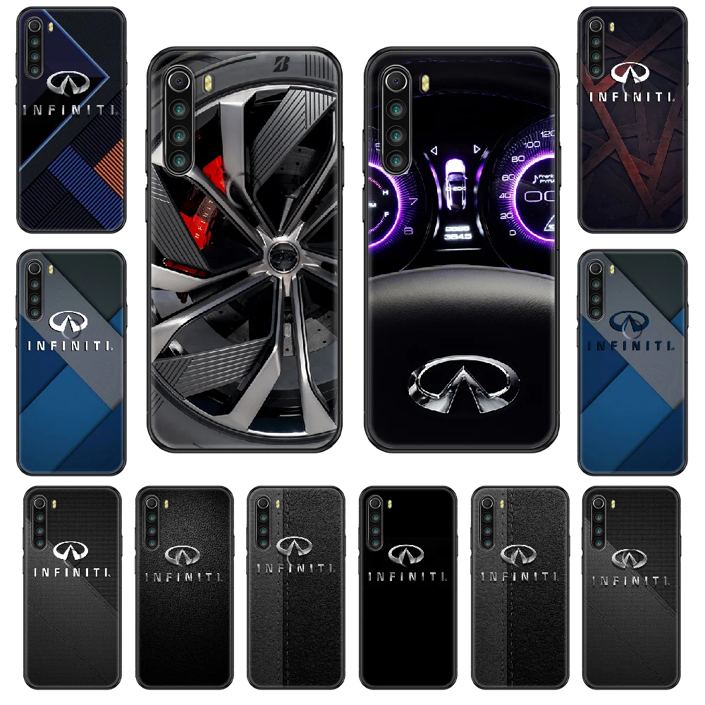 Автомобильный Infiniti чехол для телефона Xiaomi Redmi Примечание S2 на возраст 4 5 6 7 8 а X Plus