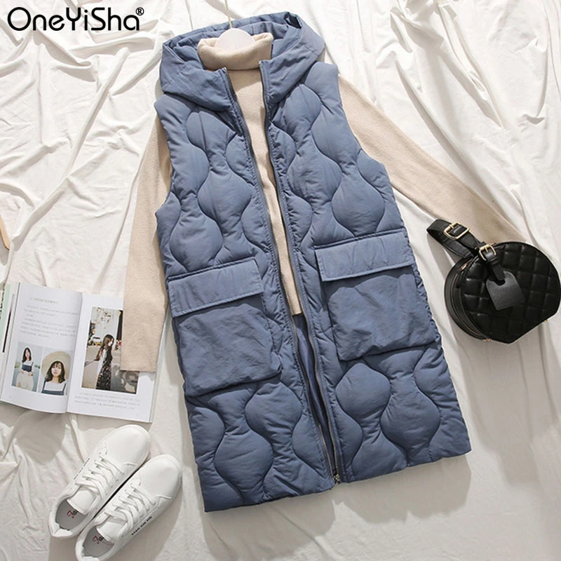 Осенне зимняя новая длинная юбка выше колена Женский облегающий пуховик без