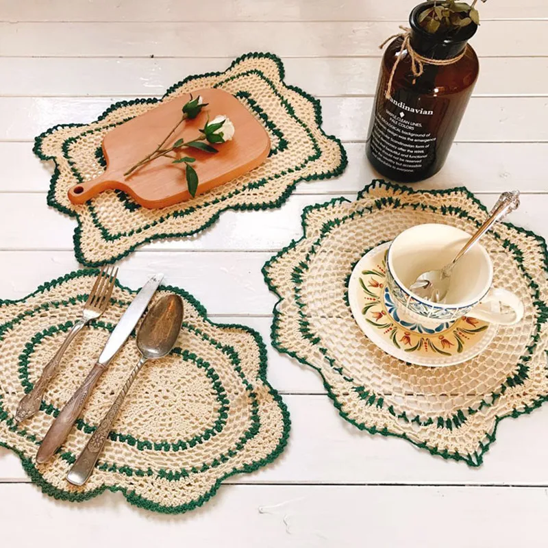 Пасторальный цветок ручной работы из чистого хлопка в европейском стиле чашка с