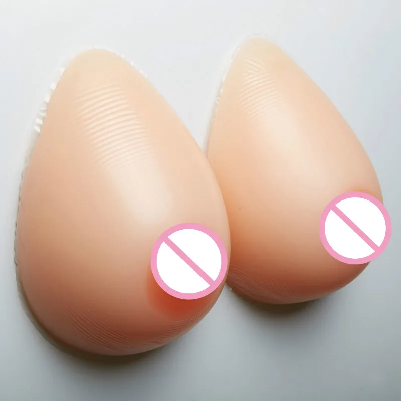 C-Cup Silicone 800g/Double Soft Silicone Breast Shape Cross-dressing Suitable for Those Who Have Fake Breasts for Mastectomy