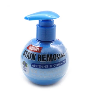 Отбеливающая зубная паста для интенсивного удаления пятен, против кровотечения десен, свежая для чистки зубов, 2019