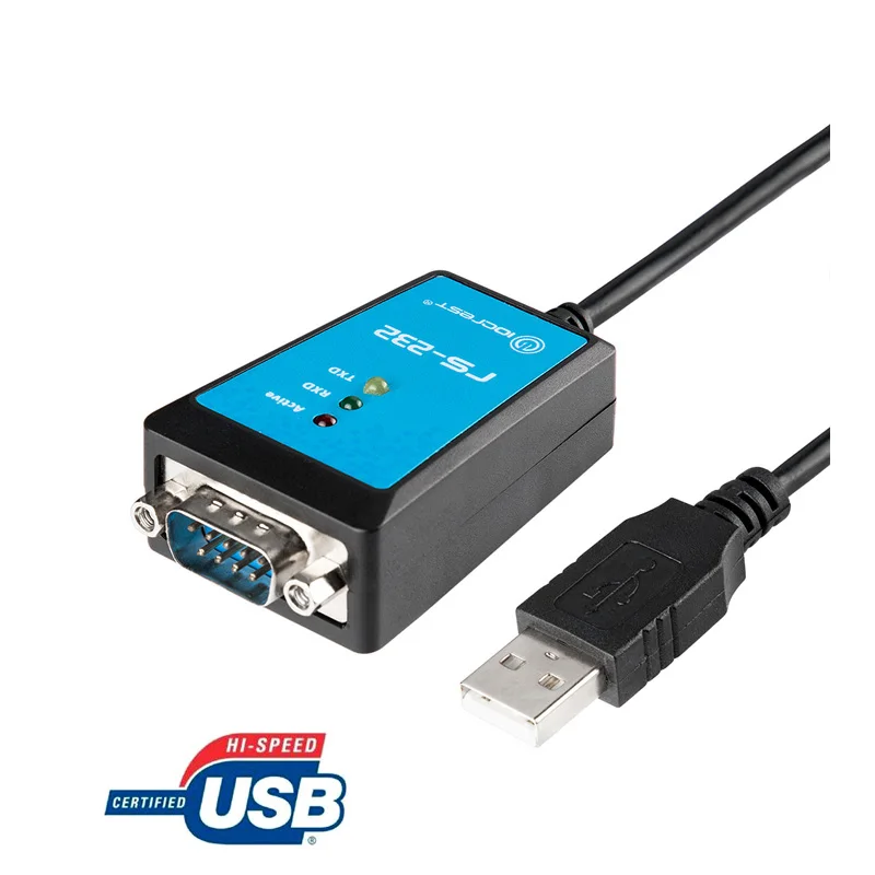 

1,8 м FTDI чипы USB 2,0 к DB9 RS232 последовательный кабель конвертер с магнитным кольцом