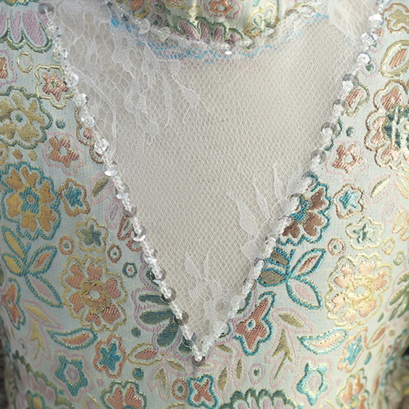 

Flower Girls Dresses Illusion High Embroidery Beading Sequined Tulle Lace O-Neck Knee-Length Luxury Kid Party Princess Gown F540