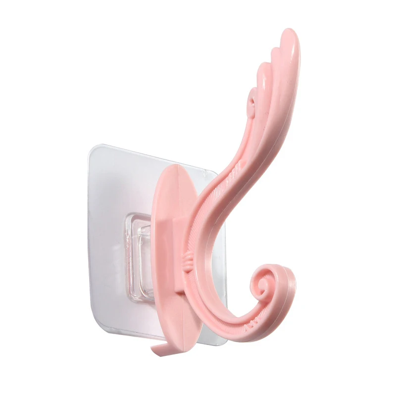 

1Pcs Door Hooks Punch-free Hooks Multi-function Non-marking Hook Bathroom Coat Hook Strong Suction Wall Hooks Home Supplies