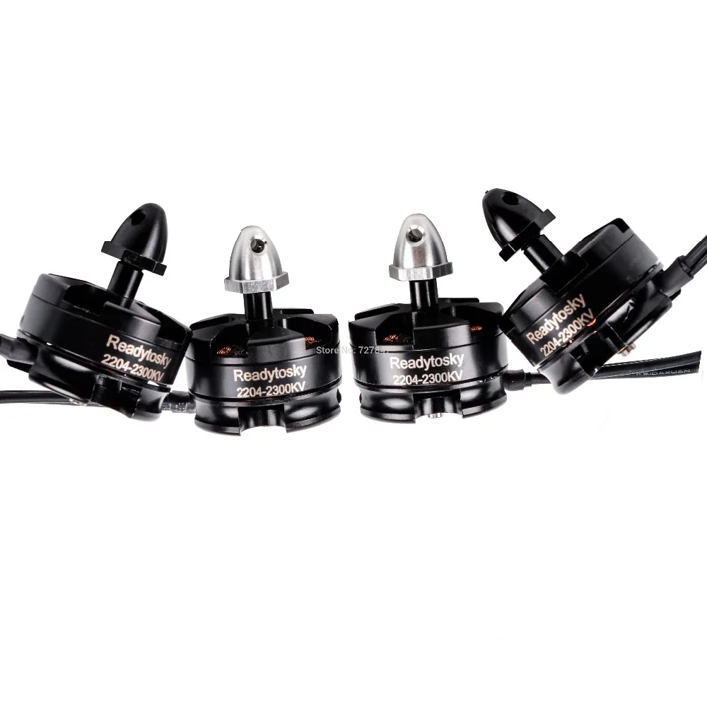 4 шт. MT2204 2204 2300KV бесщеточный двигатель для Mini 200 210 250 280 мм защитной крышкой Robocat 270 Квадрокоптер