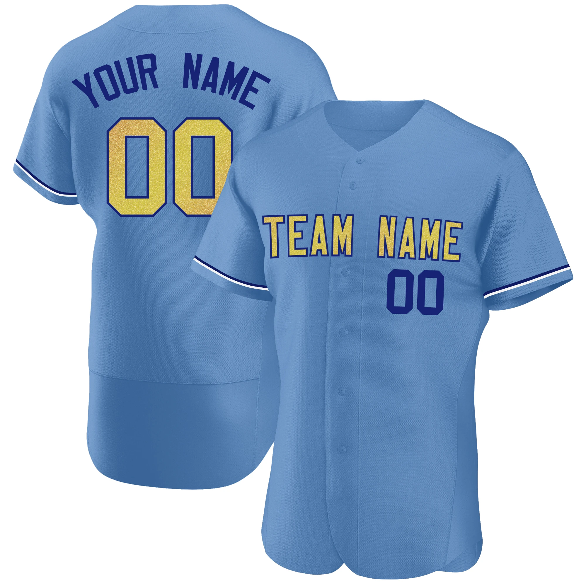 High Quality Customized Baseball Jersey Printing Your Name Number Casual Player's Breathable Cool Sportswear for Men/Girl/Child