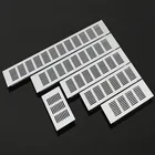 Решетка вентилятора, перфорированный лист, 60100150 мм, алюминиевая Вентиляционная решетка, для шкафа, обуви, кондиционера