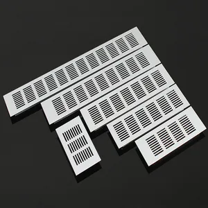 Решетка вентилятора, перфорированный лист, 60100150 мм, алюминиевая Вентиляционная решетка, для шкафа, обуви, кондиционера