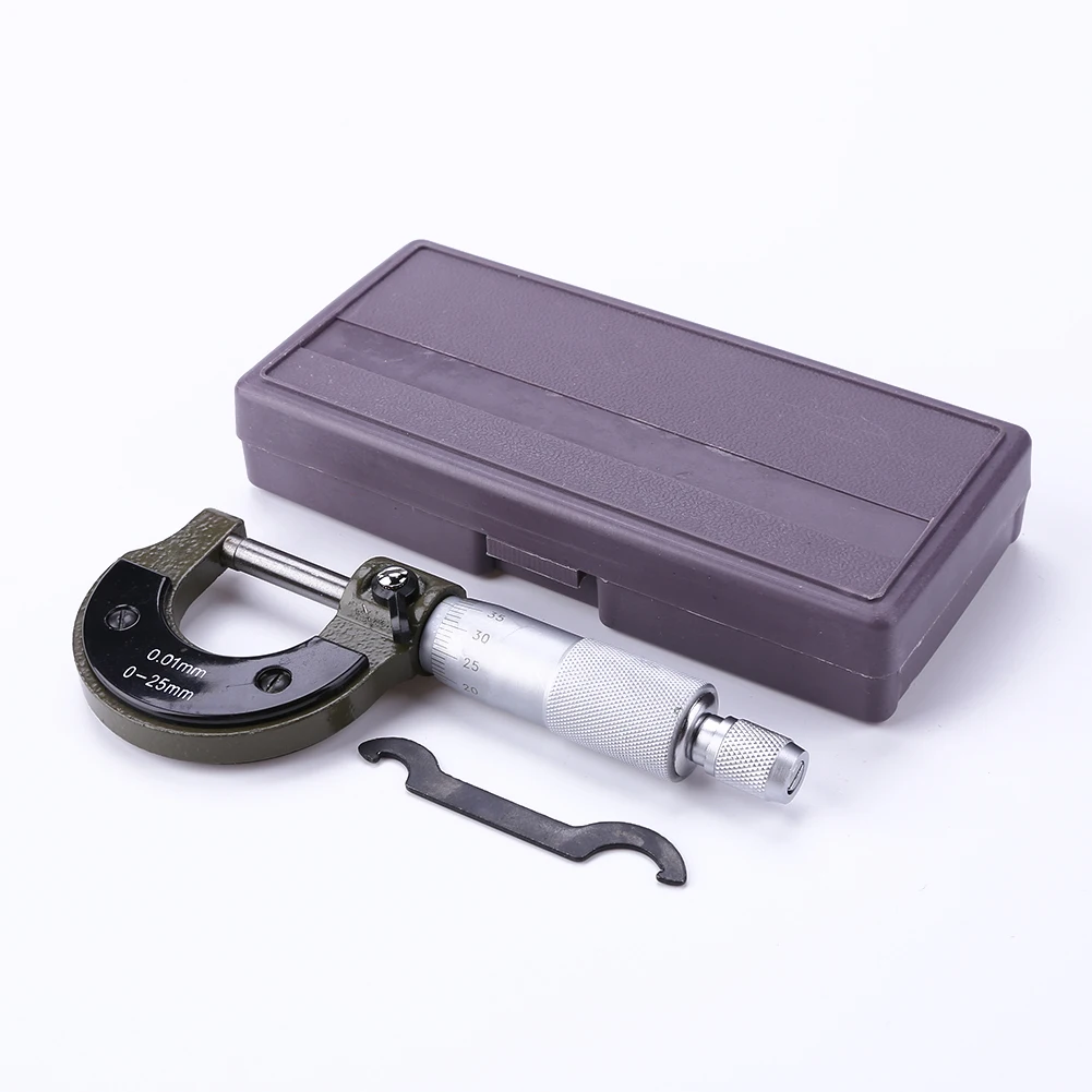 

Outside Micrometer 0-25mm/0.01mm Precision Gauge Digital Vernier Caliper Measuring Tools Caliper Gauge Micrometer Gauging Tools