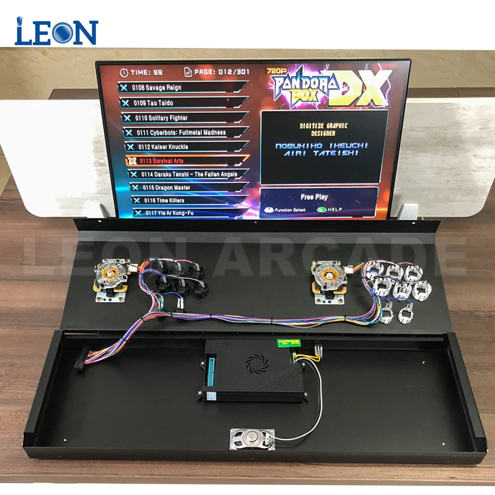 Аркадный комплект Pandora Saga 3d 128g 5 Pin 8 Way Sanwa аркадный джойстик хромированная
