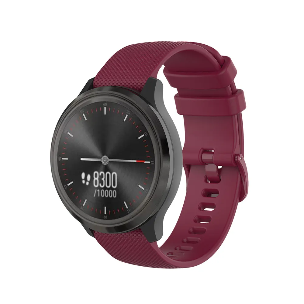 Ремешок для наручных часов 20 мм Garmin vivomove 3 /vivoactive3 музыка/шнур Move Luxe /Move style /vivomove HR