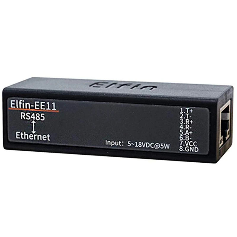 Rs485 порт последовательного сервера в Ethernet модуль Поддержка порта Elfin Ee11 Tcp/Ip Telnet