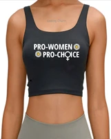 pro women pro choice printing crop top feminist women rights womens premium slim fit tops