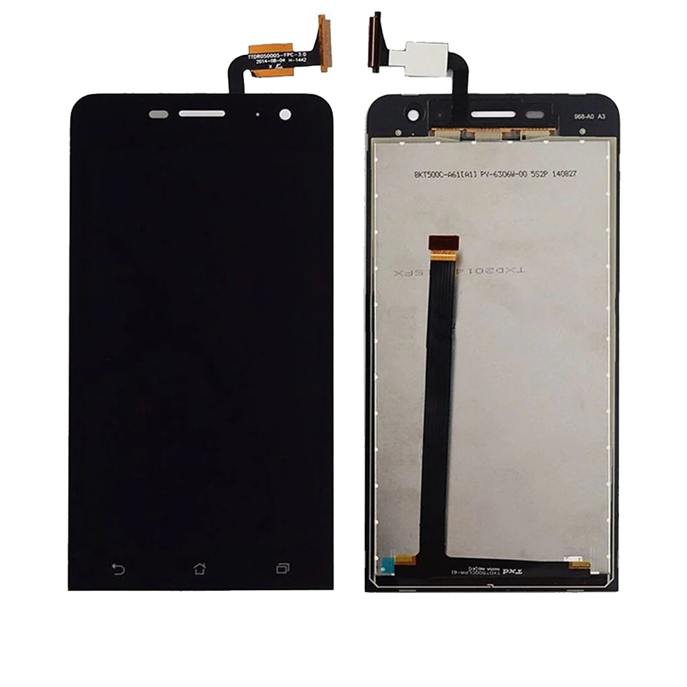 Для ASUS Zenfone 5 Lite A502CG T00K lcd кодирующий преобразователь сенсорного экрана в сборе для Asus a502cg дисплей с заменой рамки