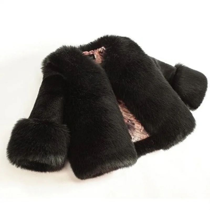 Зимняя куртка для маленьких девочек теплое рождественское пальто с