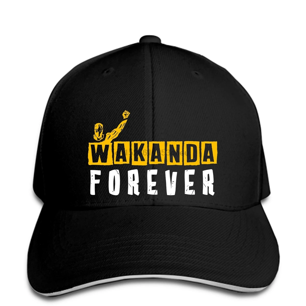 Wakanda Forever бейсбольная Кепка черная пантера дизайн Топ кепка бренд мужской топ