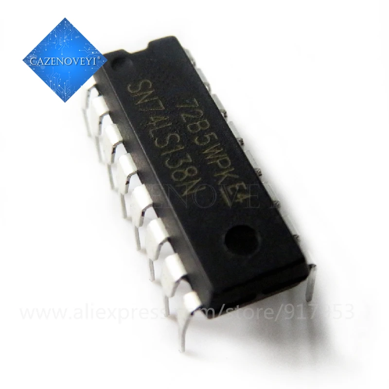 10 шт./лот SN74LS138N HD74LS138P 74LS138 DIP-16 новая Оригинальная фотография | Электронные