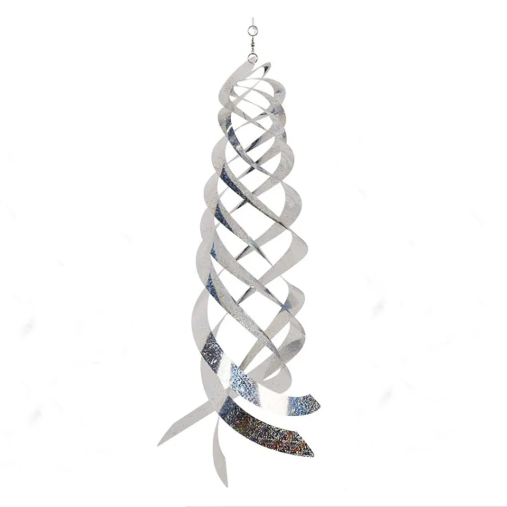 

Film Rotator Reflective Bird Stop Device Decoration Suspended Repellent High Quality Polyester Garden Supplies Spiral