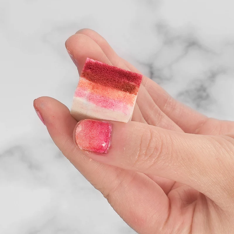 

50pcs Nail Sponge DIY Gradient Color Nails Polishing Tool for Nail Arts B99