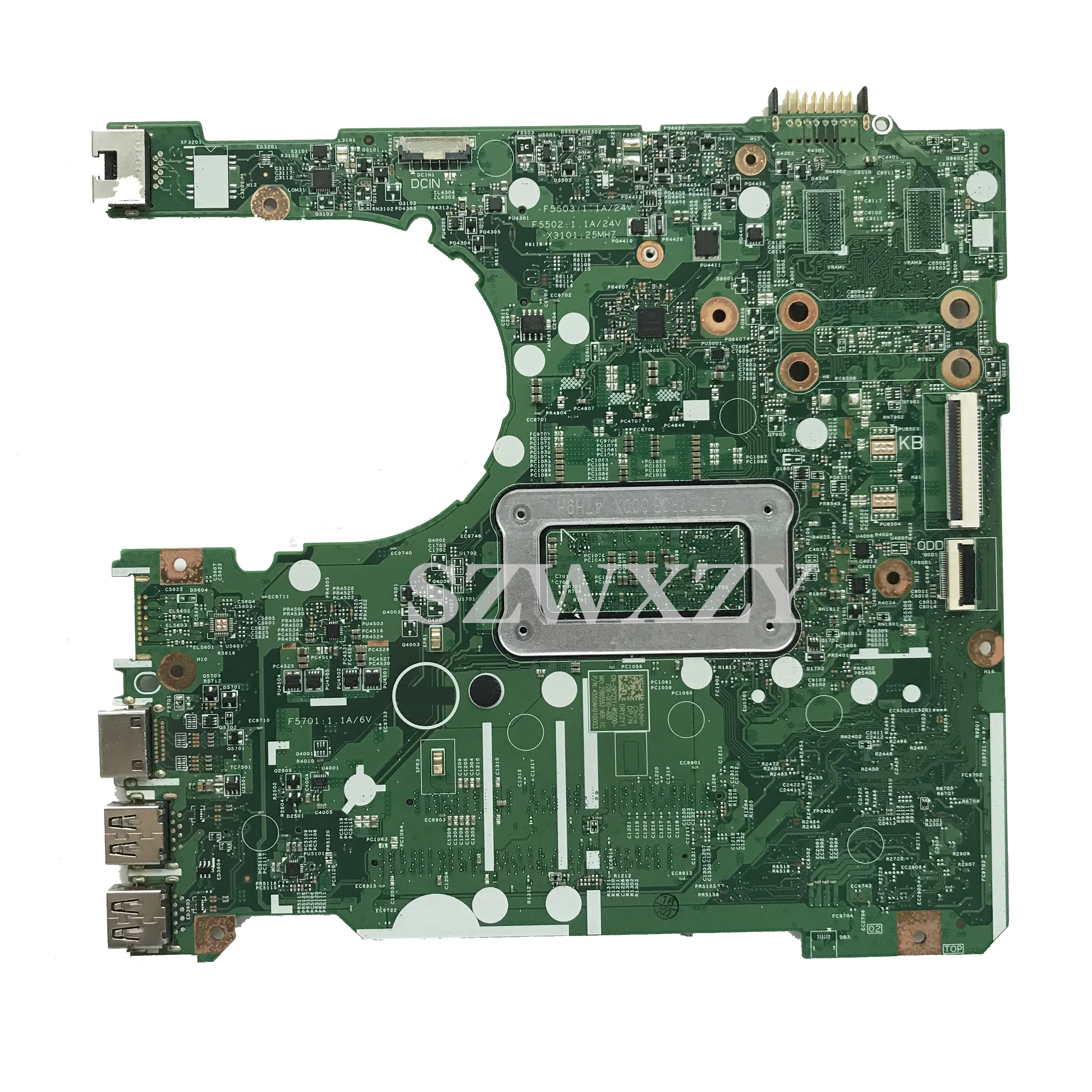 Материнская плата для ноутбука Dell Inspiron 3567 3467 модель 2 4 ГГц процессор Φ 0RY2Y1 RY2Y1 DDR4