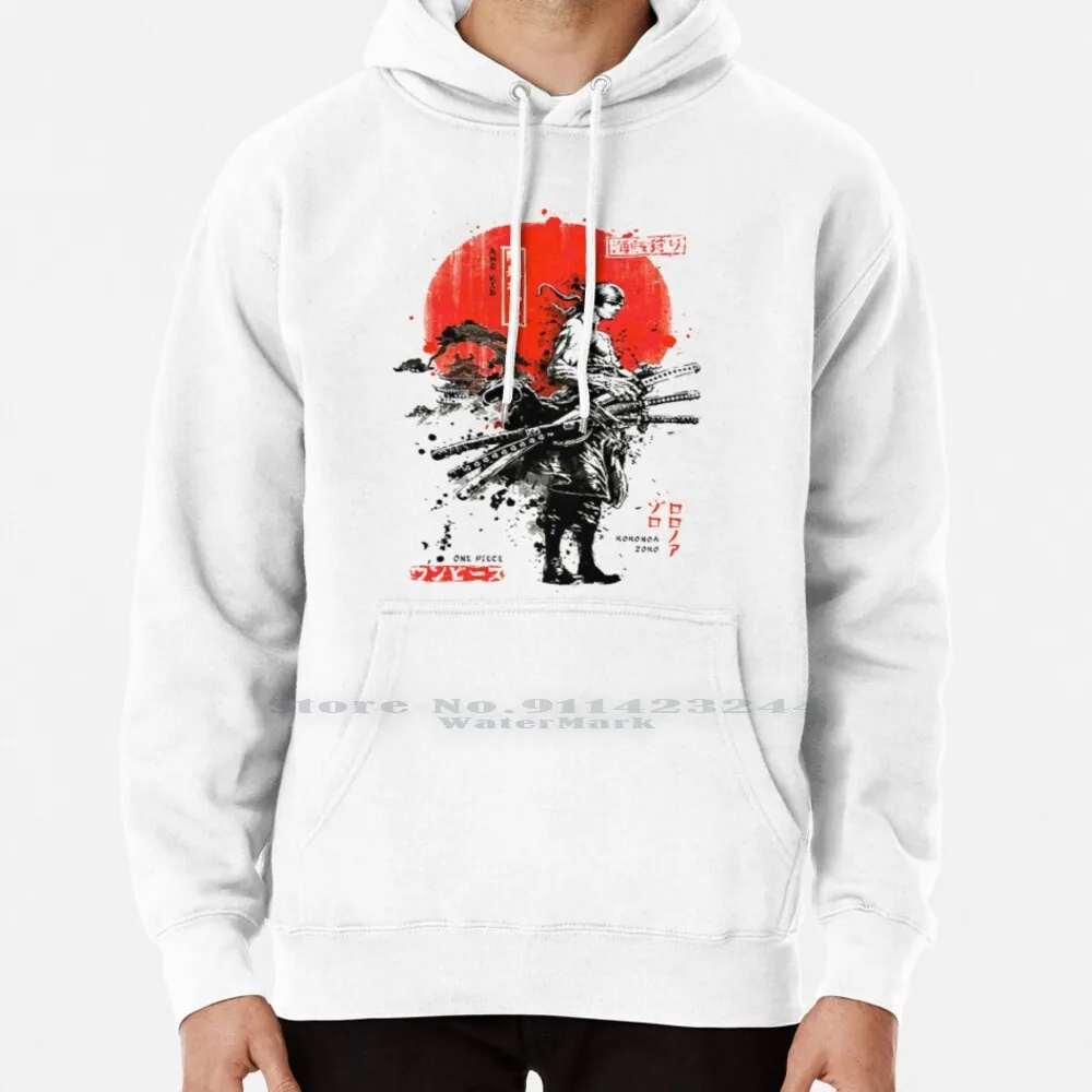 

Roronoa Zoro Hoodie Sweater 6xl Cotton Monkey D Luffy Hat Mugiwara Anime Manga Roronoa Zoro Women Teenage Big Size Pullover