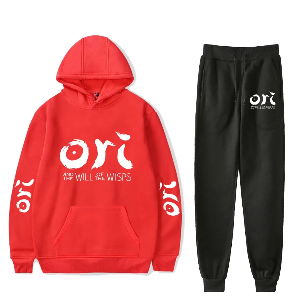 

Ori and The Will of The Wisps Hoody +Sweatpants Kpop Suit High quality Men/women Unisex Bottom Long SleeveShirt Trousers Sets